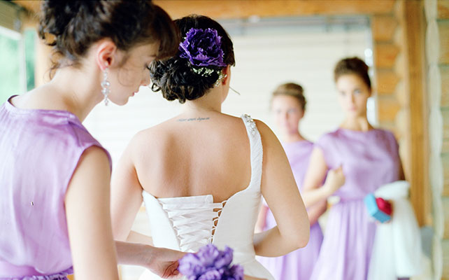 Невеста, Подготовка к свадьбе