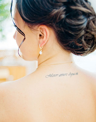 Прическа невесты