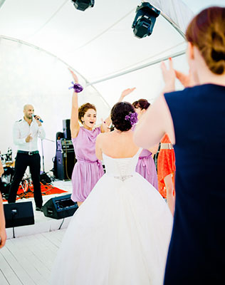 Свадебная фотосессия, Дискотека на свадьбе