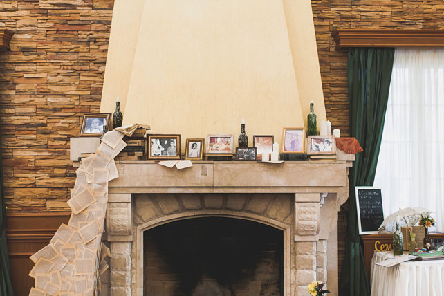 Книжная история, камин 