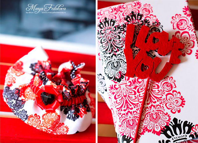 контрастная зимняя свадьба