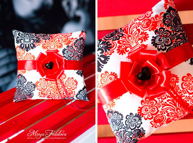 контрастная зимняя свадьба