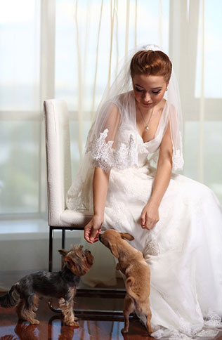 королевская нежность, роскошная свадьба, утро невесты