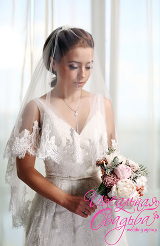 королевская нежность, роскошная свадьба, образ невесты