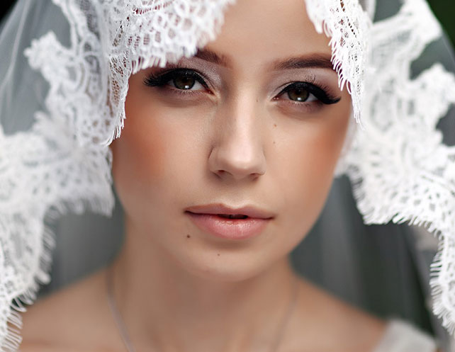 королевская нежность, роскошная свадьба, макияж невесты