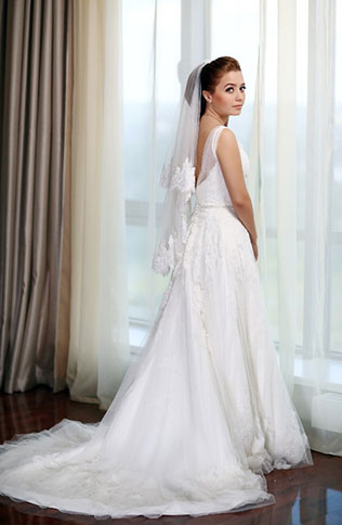 королевская нежность, роскошная свадьба, образ невесты