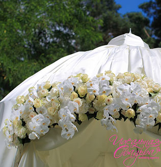 королевская нежность, роскошная свадьба, место церемонии