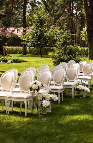 королевская нежность, роскошная свадьба, место церемонии