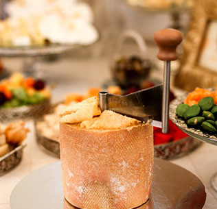 королевская нежность, роскошная свадьба, сырный стол