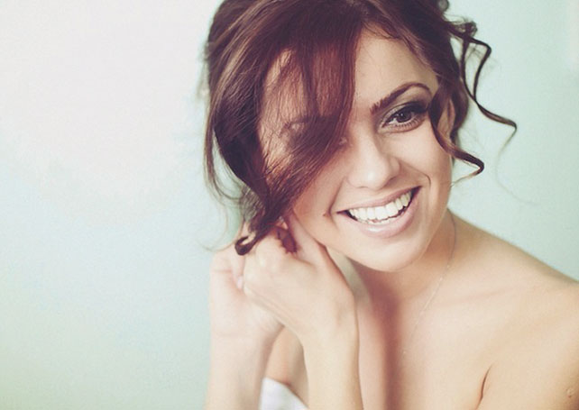 Кружевная свадьба Лели и Димы, образ невесты, прическа, макияж