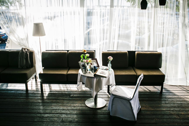 Легче ветра - свадьба на берегу, стол пожеланий