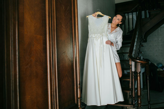 Легче ветра - свадьба на берегу, платье невесты