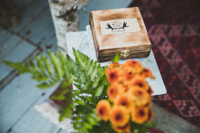 Лесная свадьба, коробочка