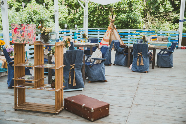 Лесная свадьба, место торжества