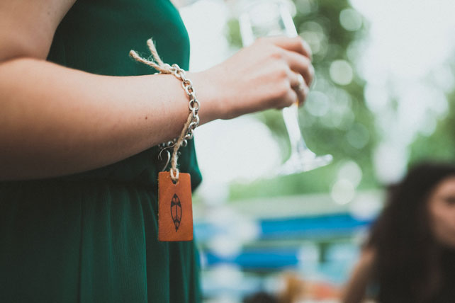 Лесная свадьба, браслеты подружек невесты