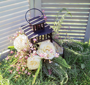 лесная свадьба в стиле бохо, декор церемонии