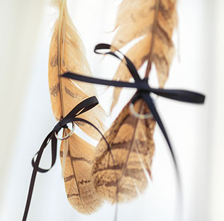 лесная свадьба в стиле бохо, декор церемонии