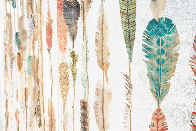 лесная свадьба в стиле бохо, декор места торжества