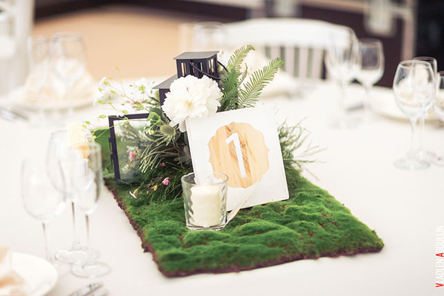 лесная свадьба в стиле бохо, декор места торжества