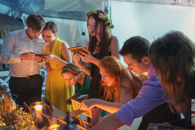 лесная свадьба в стиле бохо, фото для гостей