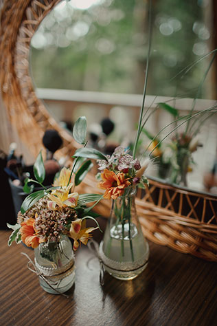 Свадьба в стиле эко-рустик, флористика