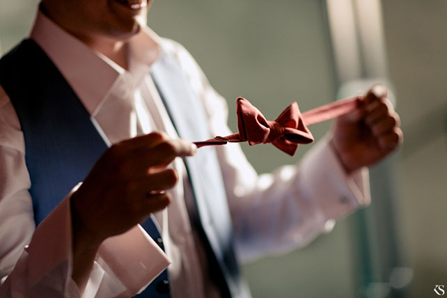 летняя свадьба в стиле рустик, утро жениха