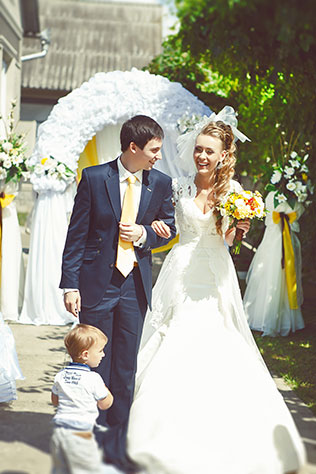 свадьба «Лимон с корицей»