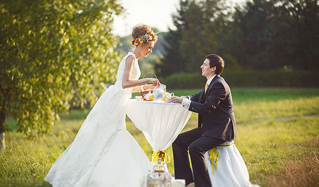 свадьба «Лимон с корицей»