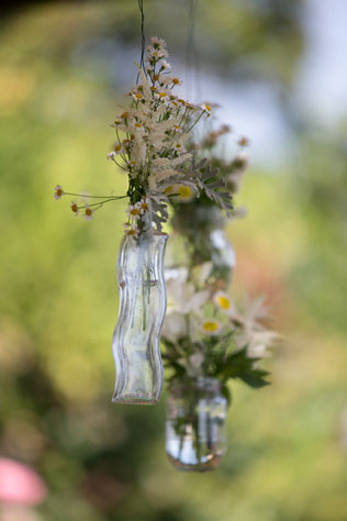 лимонная свадьба в Италии, баночки в декоре свадьбы