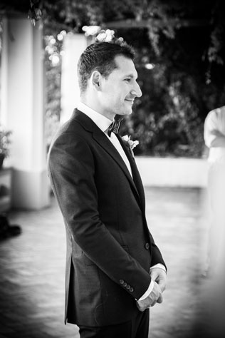 лимонная свадьба в Италии, церемония