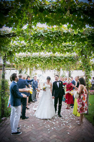 лимонная свадьба в Италии, жених и невеста