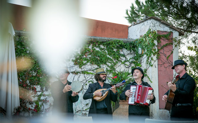 лимонная свадьба в Италии, музыканты на свадьбе