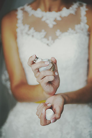 лимонно-жёлтая свадьба, утро невесты