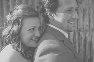 хендмейд свадьба Лизы и Фреда, жених и невеста