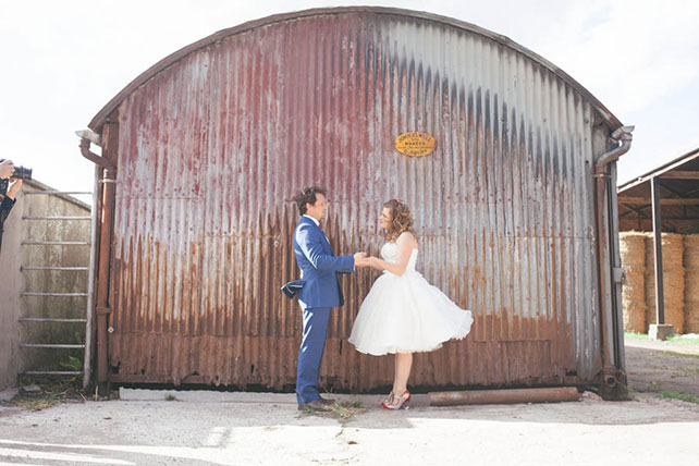 хендмейд свадьба Лизы и Фреда, жених и невеста