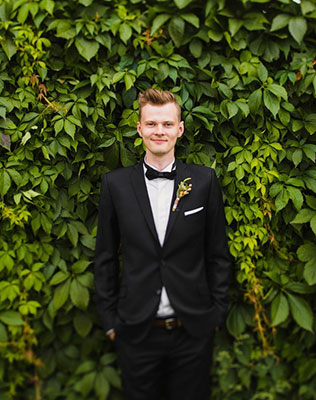 современная классика «Магия чисел», образ жениха