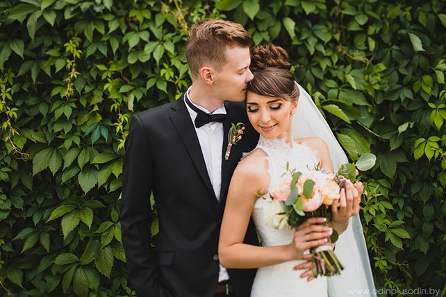 современная классика «Магия чисел», жених и невеста