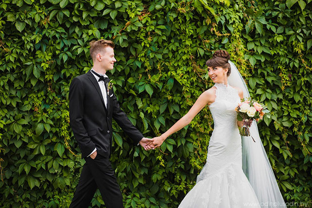 современная классика «Магия чисел», жених и невеста