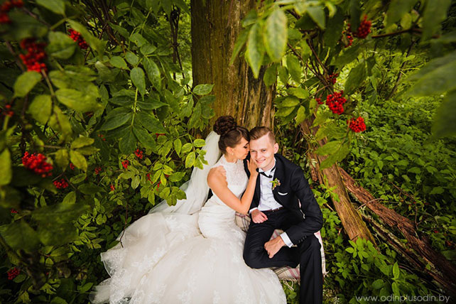 современная классика «Магия чисел», жених и невеста