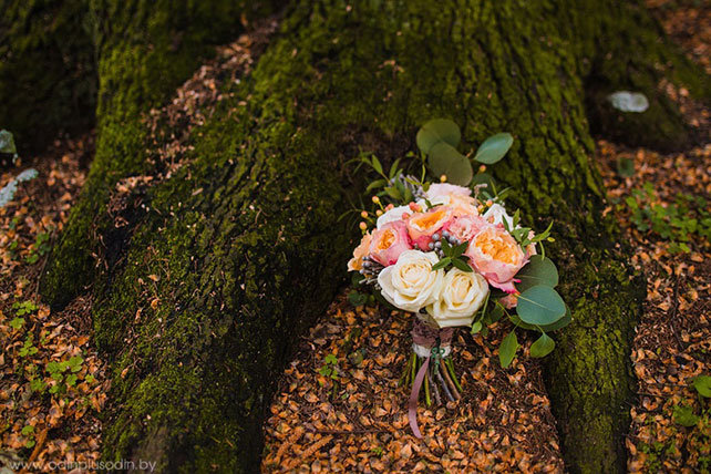 современная классика «Магия чисел», букет невесты
