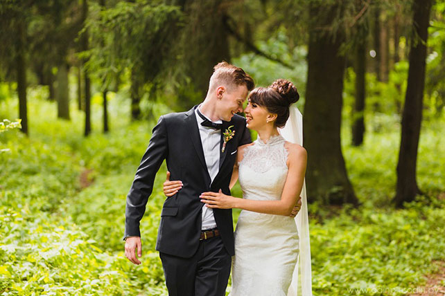 современная классика «Магия чисел», жених и невеста