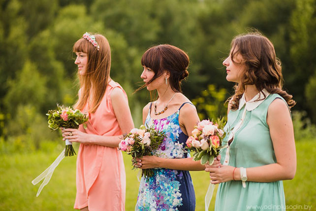 современная классика «Магия чисел», подружки невесты