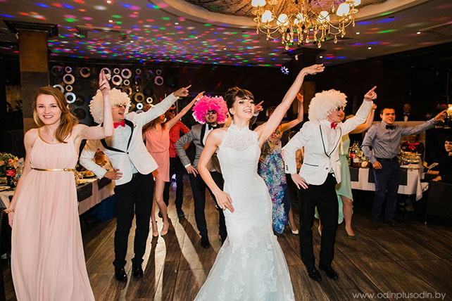 современная классика «Магия чисел», танец молодоженов и гостей