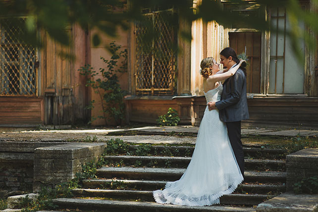 лавандовая свадьба, жених и невеста