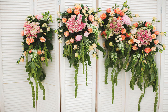 Милая летняя свадьба, флористика