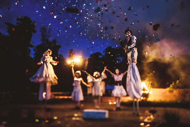 Милая летняя свадьба, развлекательная программа