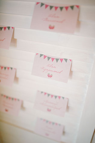 свадьба в стиле рустик, план рассадки гостей