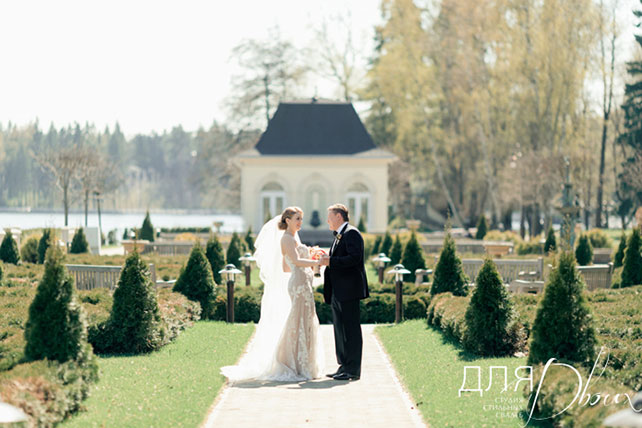 море тюльпанов, весенняя свадьба, жених и невеста