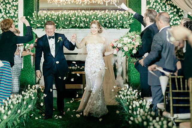 море тюльпанов, весенняя свадьба, церемония