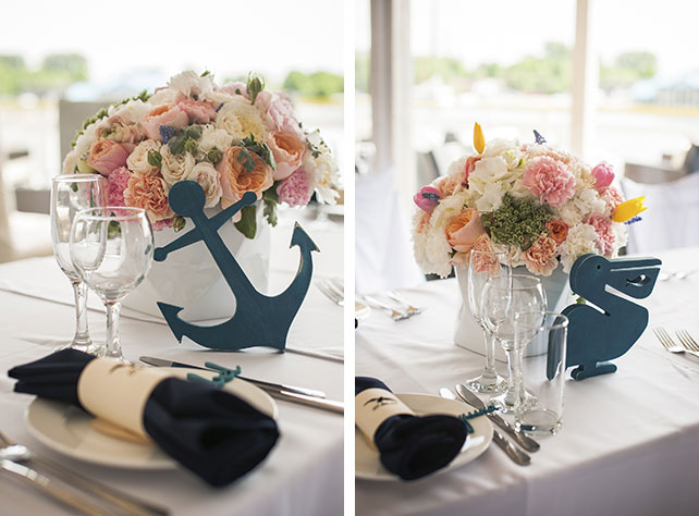 морская свадьба, детали свадьбы